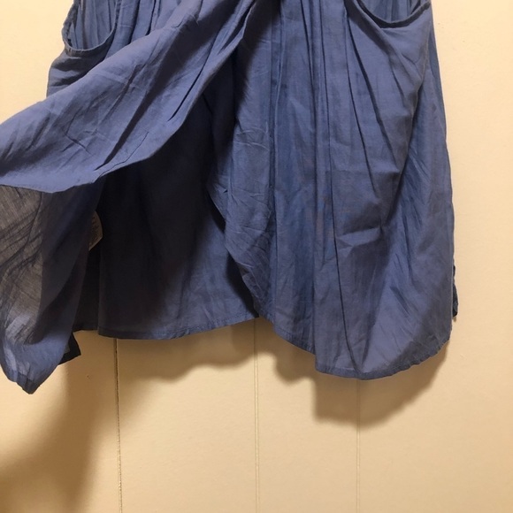 Free People Crochet Button Down Flowy Boho Tank Top Small - Picture 8 of 8